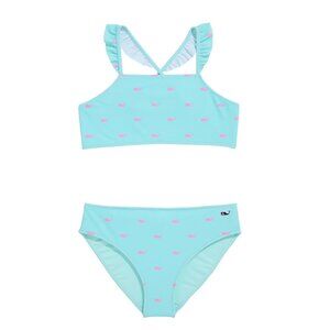 Vineyard Vines Girls' Whale Chappy Print Bikini